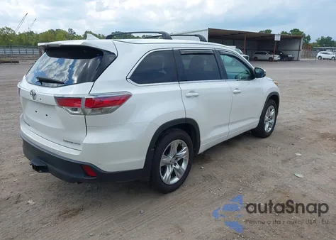 2015 Toyota Highlander Limited Platinum V6 z USA, uszkodzony, nr VIN 5TDDKRFH1FS157068